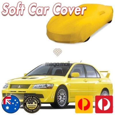 Классический автомобильный чехол для Mitsubishi LANCER EVO Evolution 3 5 6 7 8 9 X желтый мягкий - Изображение 1 из 4