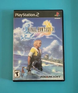 Final Fantasy X (PlayStation 2, 2001) Black Label CIB - Incluye tarjeta de registro - Imagen 1 de 3