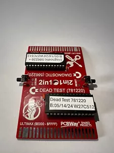 Commodore 64 (C64) 2 in 1 Diagnostic 586220+ & Dead Test 781220 Cartridge - Picture 1 of 4