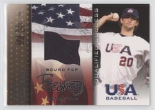 2007 USA Baseball Bound for Beijing Materials Nick Adenhart #GU-2