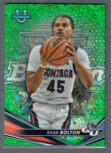 2022-23 Bowman University Best Rasir Bolton Green Mini Diamond Refractor #/99 RC - Picture 1 of 2