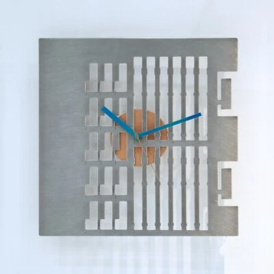 D-noum Cancelleria "prodotto finale foglio -OROLOGIO DA PARETE-" Argento 11,8... - Immagine 1 di 3