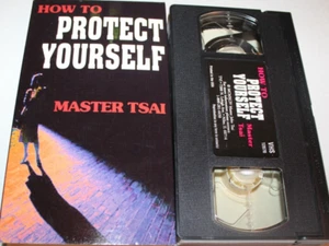 How To Protect Yourself with Master Tsai (VHS) Kung Fu Training, Self Defense - Picture 1 of 2