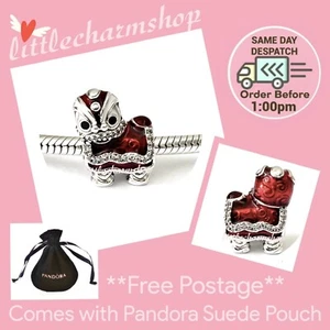 NEW Authentic Genuine PANDORA Lion Lunar New Year Charm - 792043CZ - Picture 1 of 7