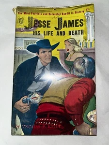 Jesse James His Life And Death by Thomas Kelly- 1st Printing 1950 Pocket Edition - Picture 1 of 4