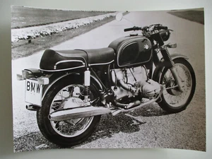 BMW R 50/5 R 60/5 Original Photo Werkfoto Pressefoto 1969 - Picture 1 of 2