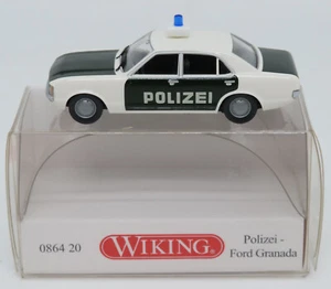 Micro Wiking Ho 1/87 Ford Granada Polizei Police Allemande #086420 In Box - Picture 1 of 8