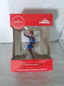2019 - Hallmark - Captain Marvel Ornament - New - Picture 1 of 1