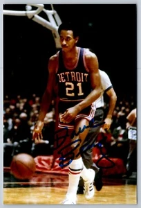 Dave Bing Hand Signed 4 x 6 Photo - NBA - Detroit Pistons - Picture 1 of 2