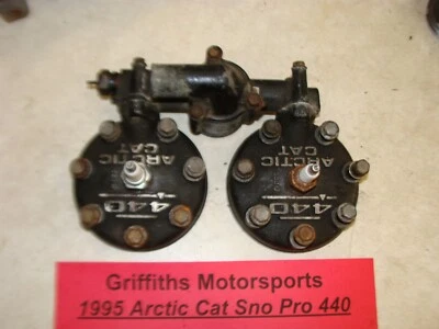 1995 ARCTIC CAT Sno Pro 440 L/C zl? sensor coletor trilho refrigerante cabeças de cilindro zr - Imagem 1 de 4