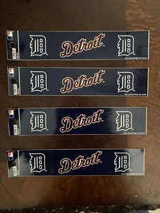 Detroit Tigers Bumper Sticker Lot of 4 - FREE SHIPPING! - Picture 1 of 1