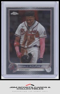 2022 Topps Chrome Sonic #165 Ronald Acuna Jr. - Picture 1 of 2