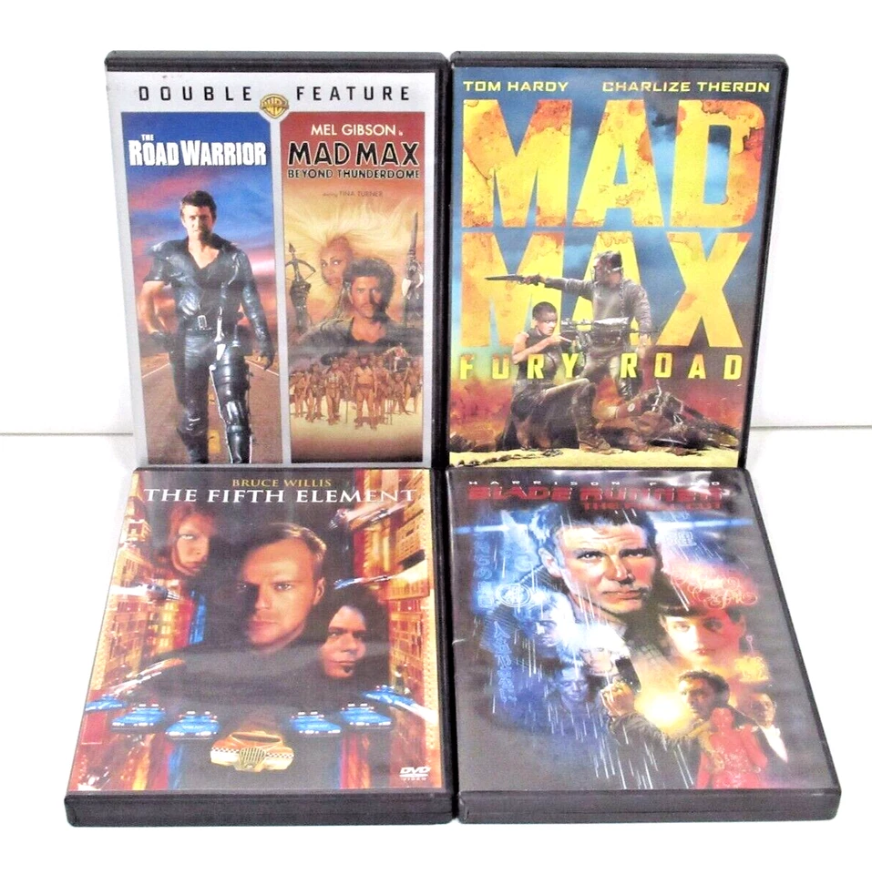 Apocalyptic/ Sci-fi DVD Lot- Mad Max Fury Road/ Blade Runner:The Final Cut - Image 1 of 1