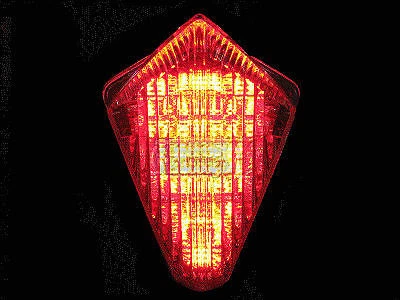 LED 透明尾灯制动转向信号适用于 YAMAHA YZF-R1 2007-2008 T-MAX530 12-14 — 第 1/4 张图片