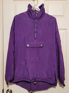 KAELIN Womens Vintage Size 10 80's 90's Purple SKI Jacket Windbreaker - Picture 1 of 9