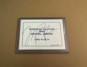 Michael Jordan Hand-Signed 1990 "Wasatch" Trading Card - AUTOGRAPH - Beckett BAS - Picture 1 of 13