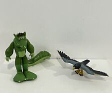 Wild Kratts~Creature Power Chris Alligator & Falcon 2pc set 2014 Wicked Cool Toy