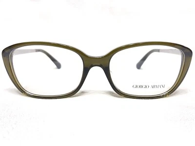 NEW Giorgio Armani AR7012F 5030 Womens Olive Rectangle Eyeglasses Frames 54/17 - Image 1 of 4