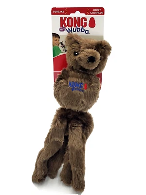 KONG Wubba Friends LARGE Bear Squeaky Toss & Play Dog Fetch Toy - Image 1 of 4