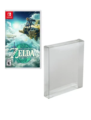 10 protectores de caja de videojuegos Nintendo Switch resistentes a los rayos UV y arañazos de 0,50 mm Foto 1 de 4