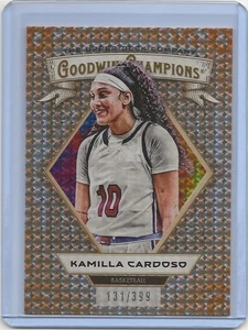 2025 Kamilla Cardoso /399 Goodwin Champions Orange Dots WNBA #60 Chicago Sky - Picture 1 of 2