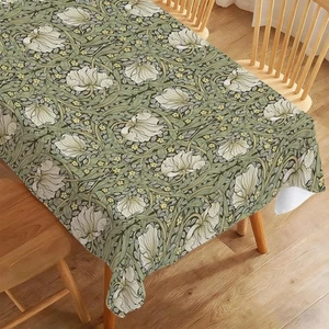 William Morris Tablecloth, Vintage Floral Tablecloths for Rectangle Tables, C... - Picture 1 of 6