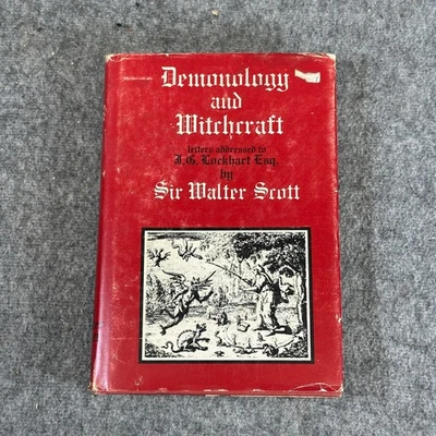 Demonology and Witchcraft by Sir Walter Scott 1970 Occult Hardcover Foto 1 de 4