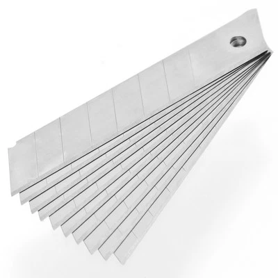 10 x Cuttermesser Ersatzklingen Teppichmesser Abbrechklingen 18 mm - Bild 1 von 4