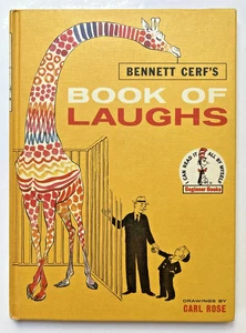 Bennett Cerf's Book of Laughs 1959 VTG Book Club Ed Dr Seuss Beginner Carl Rose - Picture 1 of 10