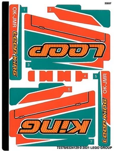 LEGO Stickers - Sheet for Set 42117 - No 42117stk01 - QTY 1 - Picture 1 of 1