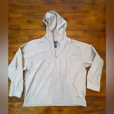 Raro! Jaqueta de náilon cinza feminina vintage Catalina 12/14 - Imagem 1 de 4