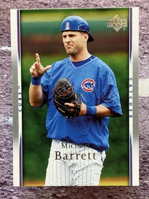 Michael Barrett #279 2007 Upper Deck Chicago Cubs Foto 1 de 2