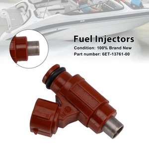6ET-13761-00 Fuel Injectors For Yamaha Boats AR195 SX195 Waverunner FZR GP1800 / - Picture 1 of 12