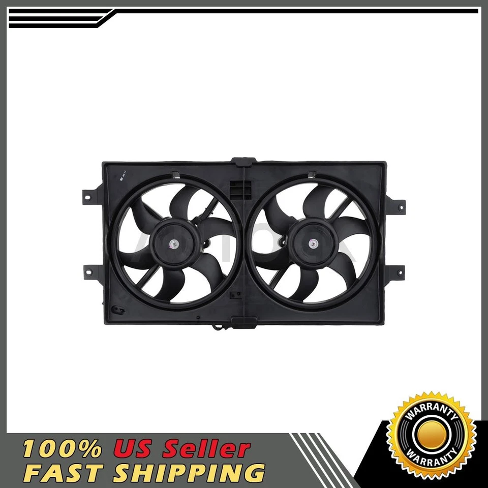 Ventilador de radiador y condensador doble VDO para Dodge Intrepid 2000 2001 2002 2003 2004 Foto 1 de 4