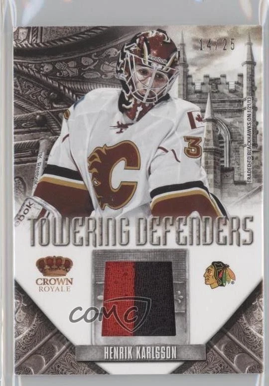 2012-13 Panini Rookie Anthology Prime /25 Henrik Karlsson #TD-HK - Image 1 of 2