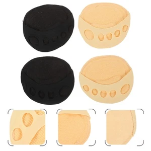 2 Pairs Invisible Five Toe Socks Women's Summer Palm Half with Toes High Heel - Imagen 1 de 10