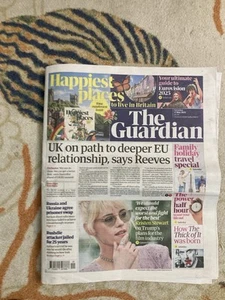 Periódico The Guardian Reino Unido sábado 17 mayo 2025 Trump Film Industry - Imagen 1 de 5