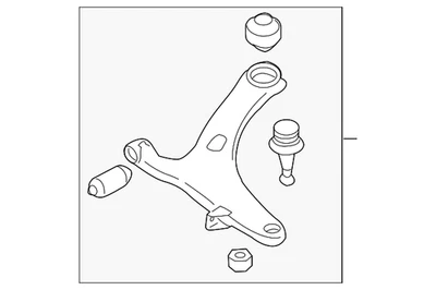 Brazo de control original Subaru 20202SC003 Foto 1 de 2