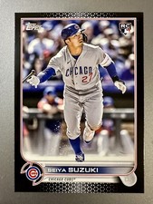 2022 Topps Update Seiya Suzuki 34/71 Black Parallel True RC Rookie SSP #US250