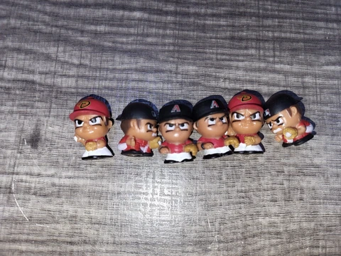 TEENYMATES MLB  FIGURE 1" INCH Arizona Diamondbacks 6pc Cover