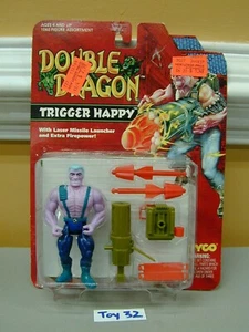 1993 Double Dragon Trigger Happy MOC - Picture 1 of 2