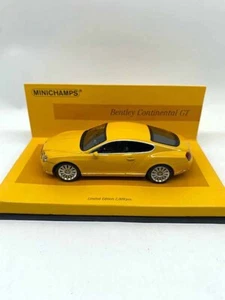 436139601 MINICHAMPS 1:43 BENTLEY CONTINENTAL GT 2008 LINEA GIALLO K - Bild 1 von 3