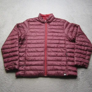 Rei Co-op 650 Down Jacket Mens XL Red Puffer Hiking Full Zip Outdoor - Picture 1 of 12