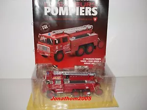 Truck Firefighters Berliet Ff 6X6 Van/Wagon Pump Tonne Special Road To 1 /43° - Picture 1 of 2