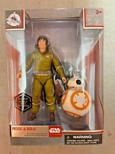 STAR WARS THE LAST JEDI ELITE SERIES 6  ROSE   BB-8 DIECAST FIGURE DISNEY NEW