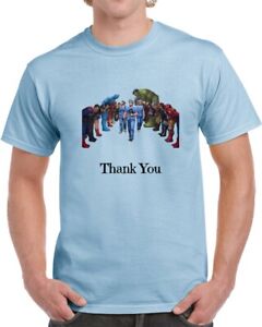 T-shirt super-héros s'inclinant devant les médecins et les infirmières super-héros tee-shirt cadeau pour héros médicaux