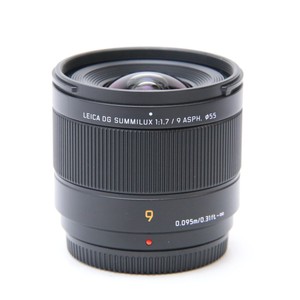 Panasonic LEICA DG SUMMILUX 9mm F/1.7 ASPH. H-X09 -Near Mint- #240