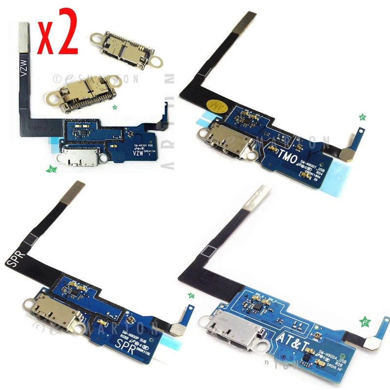 OEM Samsung Galaxy Note 3 N900T/V/A/P Cargador USB Puerto de Carga Conector Base Foto 1 de 1