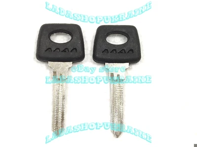 2x Llave de encendido vacía en blanco LADA SAMARA 2108 llave de encendido en blanco vacia Foto 1 de 4