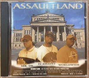 DJ Assault Assaultland 1999 CD Mr. De Worldwide Detroit Hip Hop - Imagen 1 de 3